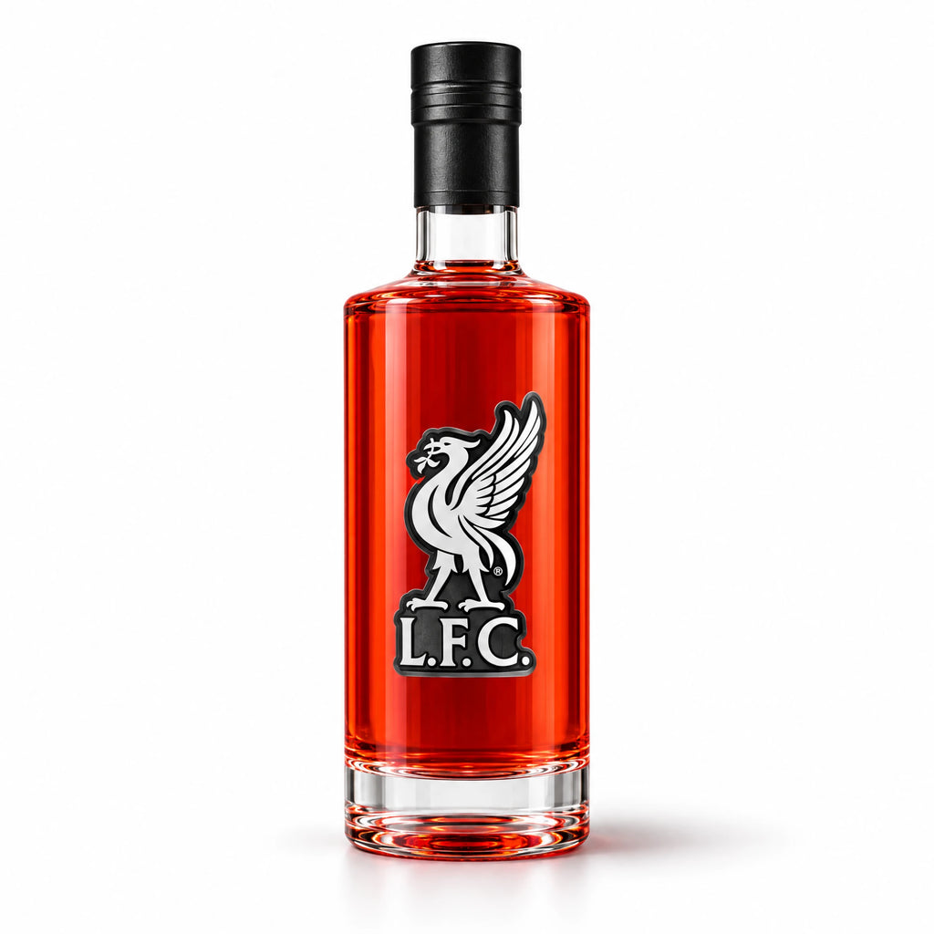 Liverpool FC Strawberry Flavoured Vodka bottle